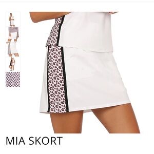 NWT Belyn Key‎ Stem Floral Mia Golf Skort Size Small